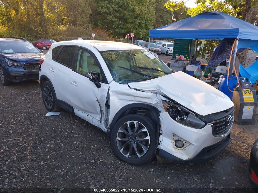 2016 Mazda Cx-5 Grand Touring VIN: JM3KE4DY6G0792111 Lot: 40555022