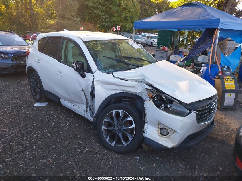 2016 Mazda Cx-5 Grand Touring VIN: JM3KE4DY6G0792111 Lot: 40555022