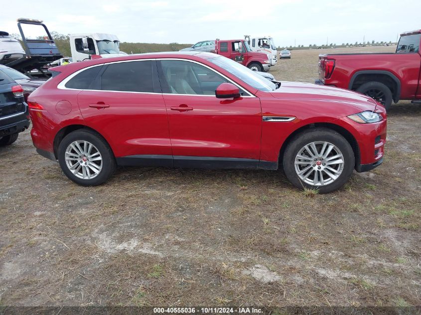 2017 Jaguar F-Pace 35T Prestige VIN: SADCK2BVXHA066657 Lot: 40555036