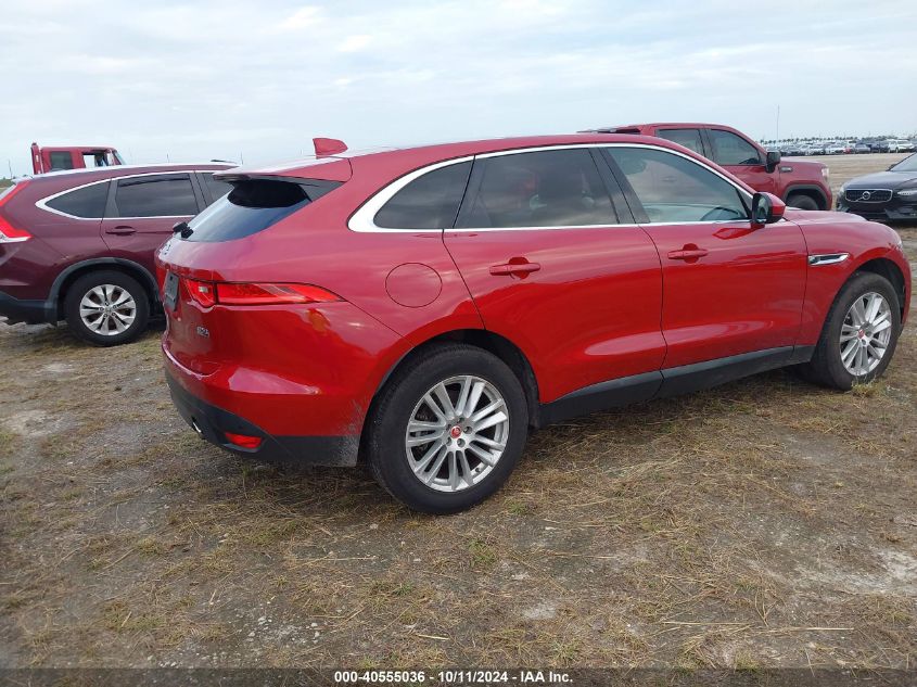 2017 Jaguar F-Pace 35T Prestige VIN: SADCK2BVXHA066657 Lot: 40555036