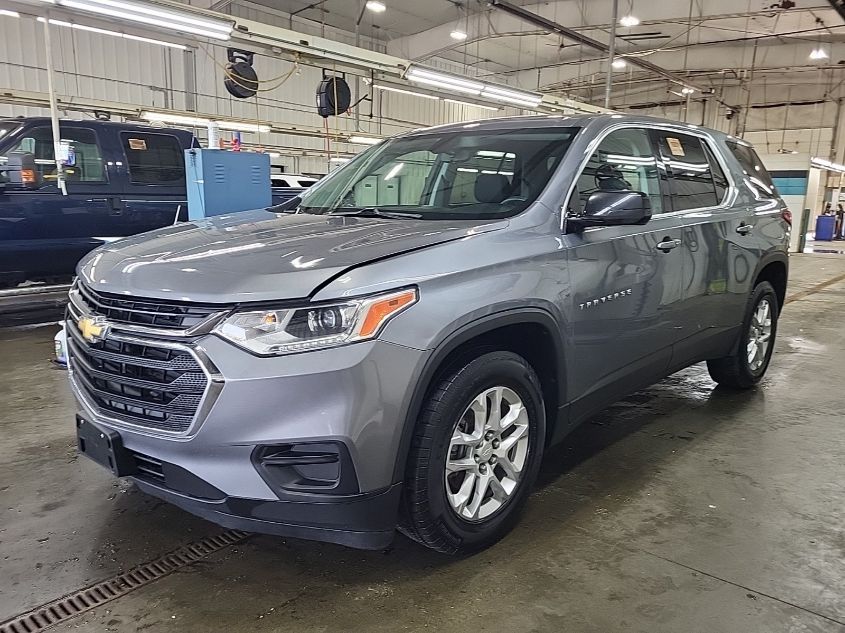 2018 Chevrolet Traverse Ls VIN: 1GNEVFKW3JJ250881 Lot: 40555080