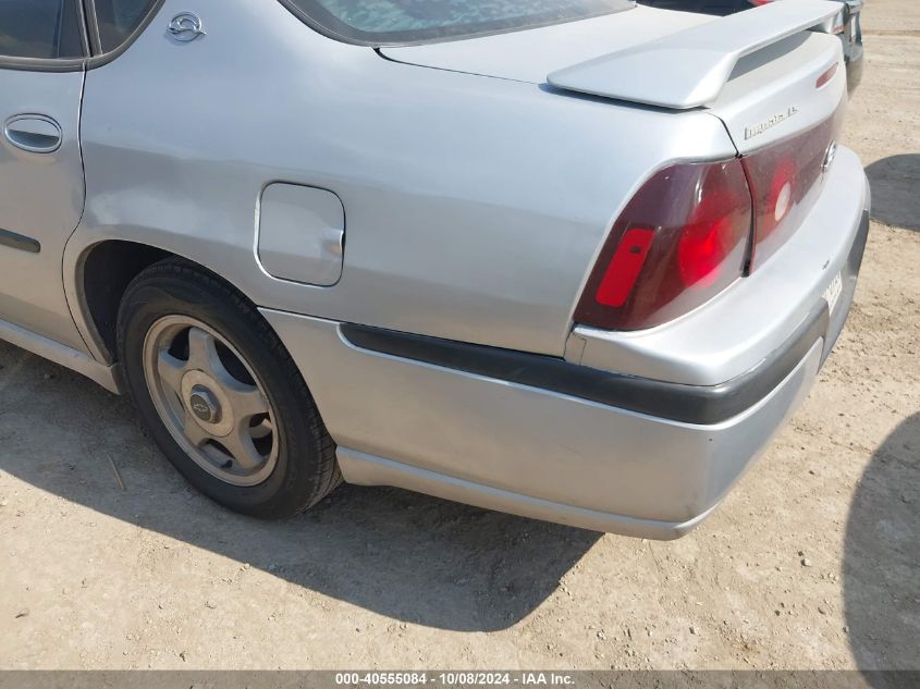 2002 Chevrolet Impala Ls VIN: 2G1WH55KX29380265 Lot: 40555084