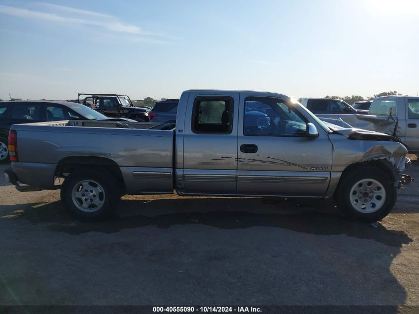 1999 Chevrolet Silverado C1500 VIN: 2GCEC19W7X1272618 Lot: 40555090