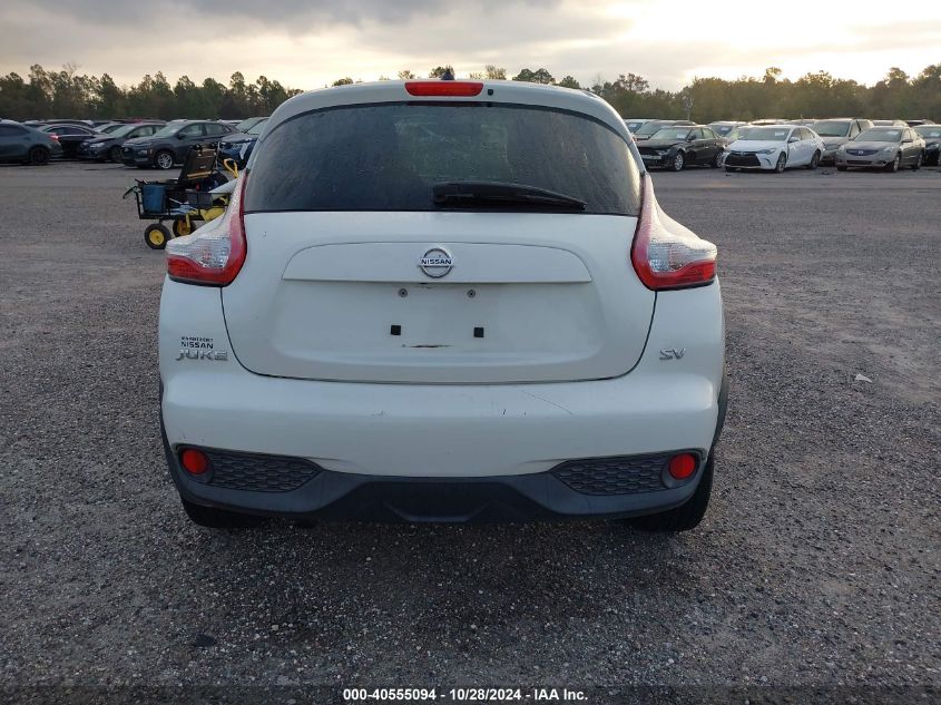 2015 Nissan Juke S/Sv/Sl/Nismo VIN: JN8AF5MR5FT510431 Lot: 40555094