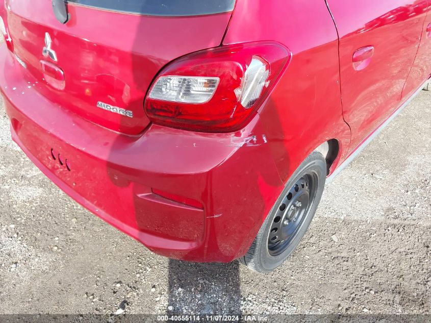 2017 Mitsubishi Mirage Es VIN: ML32A3HJXHH006666 Lot: 40555114