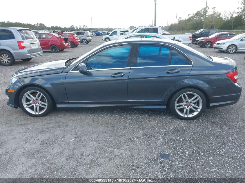 VIN WDDGF4HB0EG237635 2014 Mercedes-Benz C-Class, 250 no.14