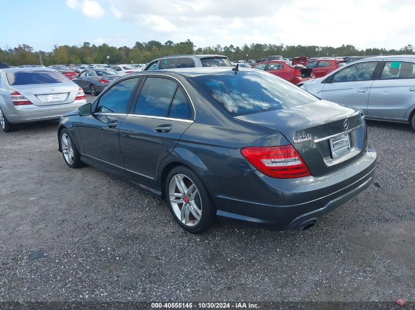 VIN WDDGF4HB0EG237635 2014 Mercedes-Benz C-Class, 250 no.3