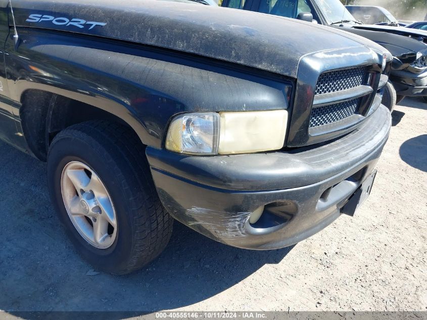 1B7HC13Y11J279536 2001 Dodge Ram 1500 St