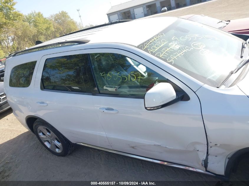 2014 Dodge Durango Limited VIN: 1C4RDJDG1EC597240 Lot: 40555157