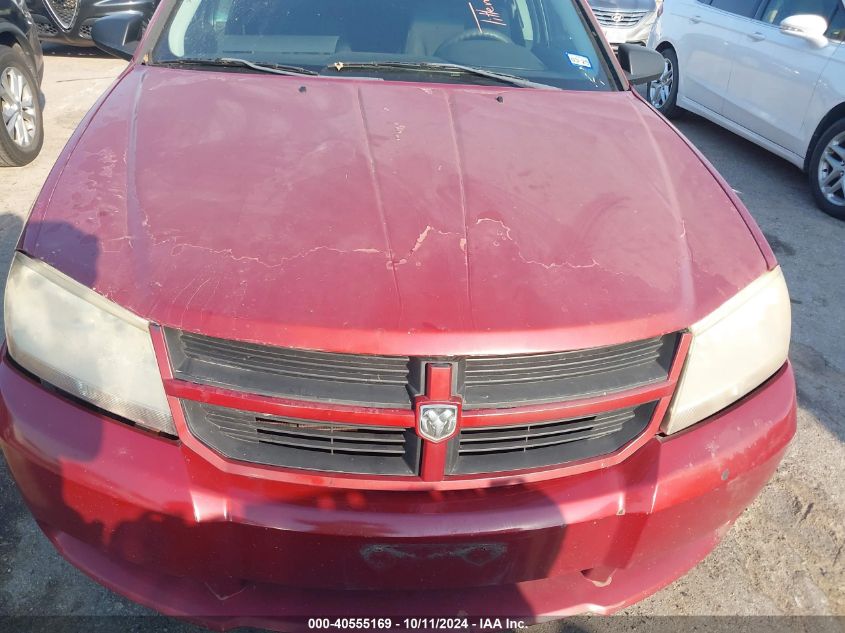 2010 Dodge Avenger Sxt VIN: 1B3CC4FB0AN106426 Lot: 40555169