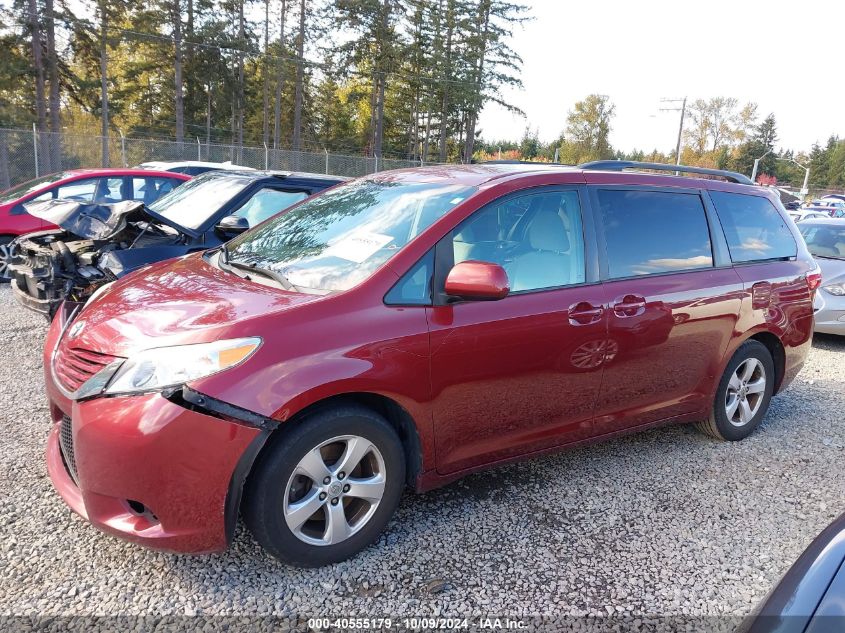 2015 Toyota Sienna Le VIN: 5TDKK3DCXFS611765 Lot: 40555179