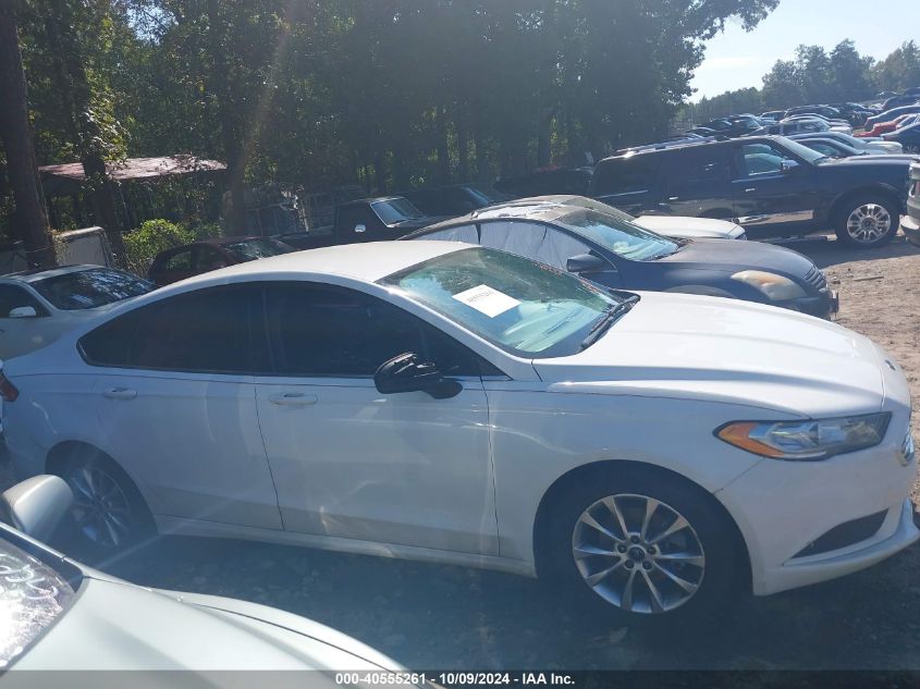 2017 FORD FUSION SE - 3FA6P0H7XHR145149