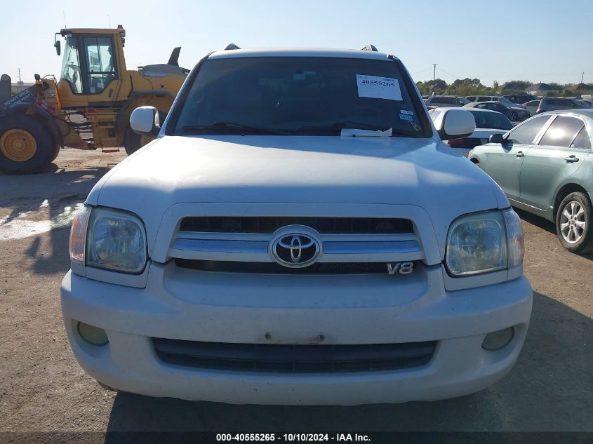 2006 Toyota Sequoia Limited V8 VIN: 5TDZT38A56S277567 Lot: 40555265