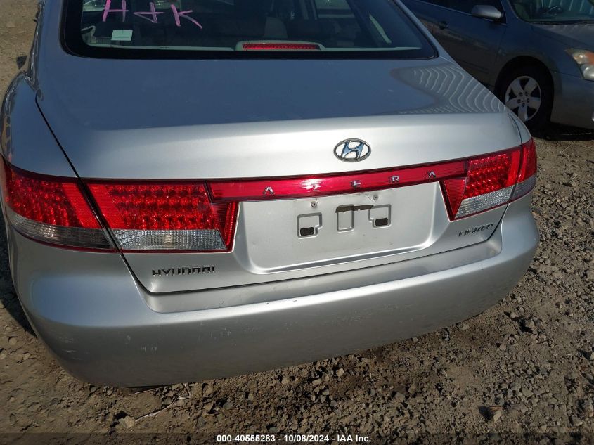 KMHFC46F58A310134 2008 Hyundai Azera Limited