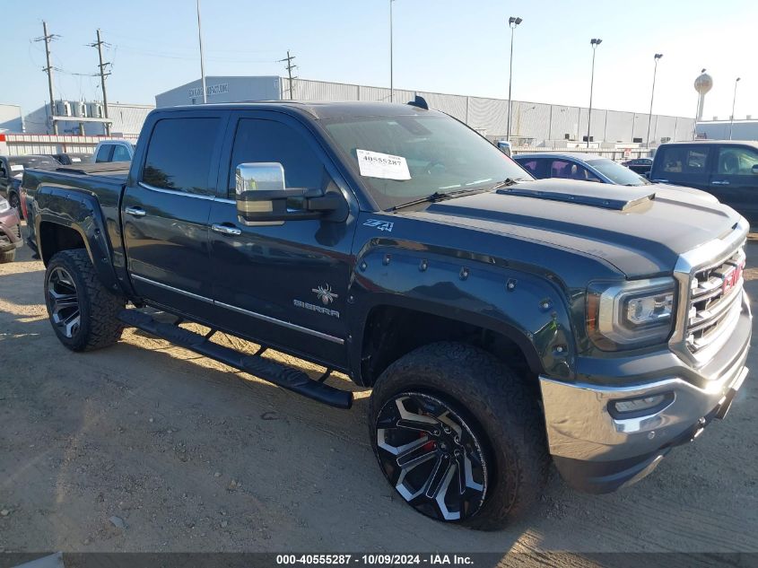 2018 GMC Sierra 1500 Slt VIN: 3GTU2NEJ9JG160305 Lot: 40555287