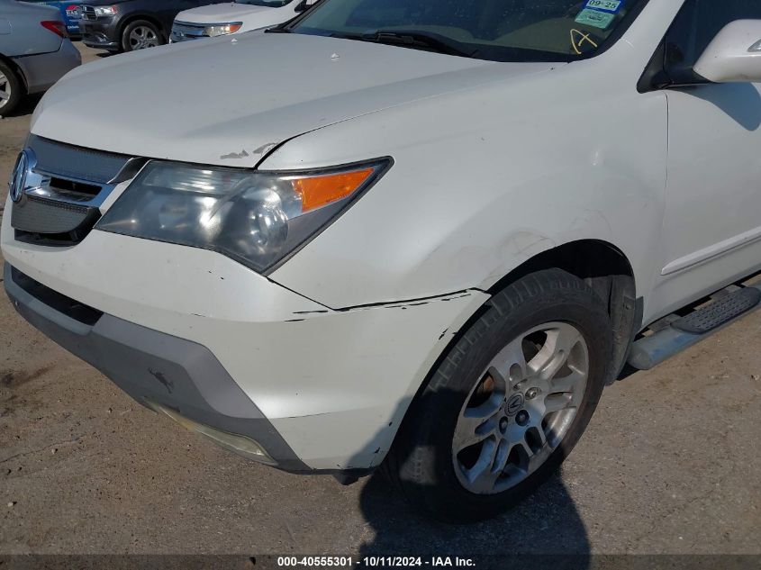 2008 Acura Mdx VIN: 2HNYD28298H556866 Lot: 40555301