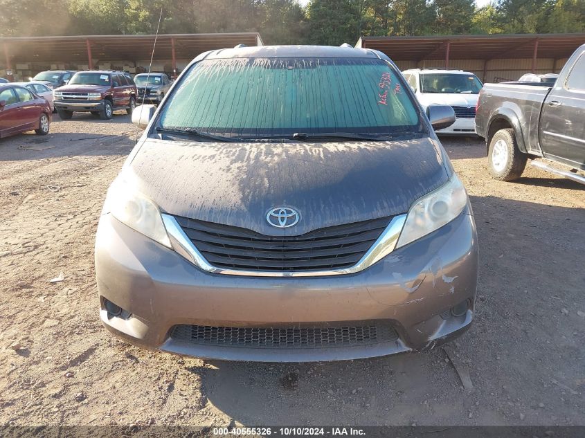 5TDKK3DC0CS201925 2012 Toyota Sienna Le V6 8 Passenger