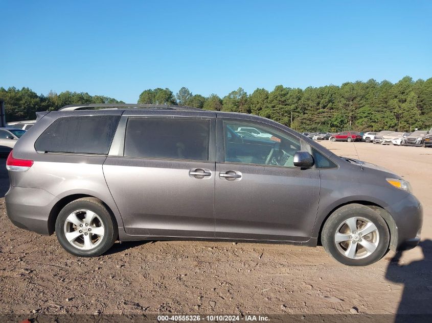 5TDKK3DC0CS201925 2012 Toyota Sienna Le V6 8 Passenger