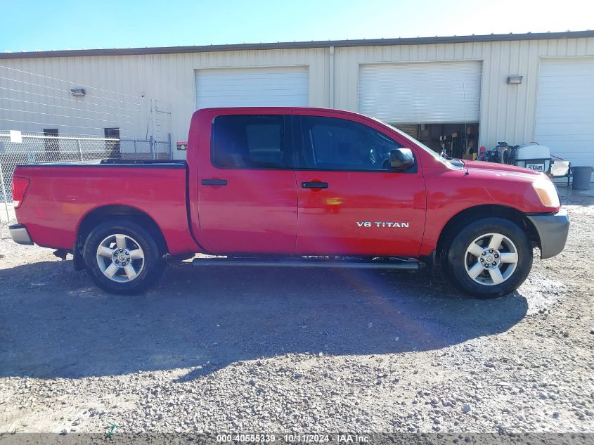 2008 Nissan Titan Xe VIN: 1N6AA07D98N334257 Lot: 40555339