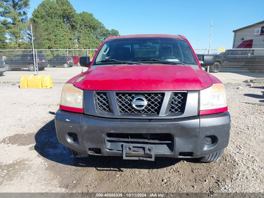 2008 Nissan Titan Xe VIN: 1N6AA07D98N334257 Lot: 40555339