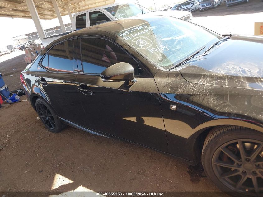 2014 Lexus Is 250 VIN: JTHBF1D24E5038672 Lot: 40555353