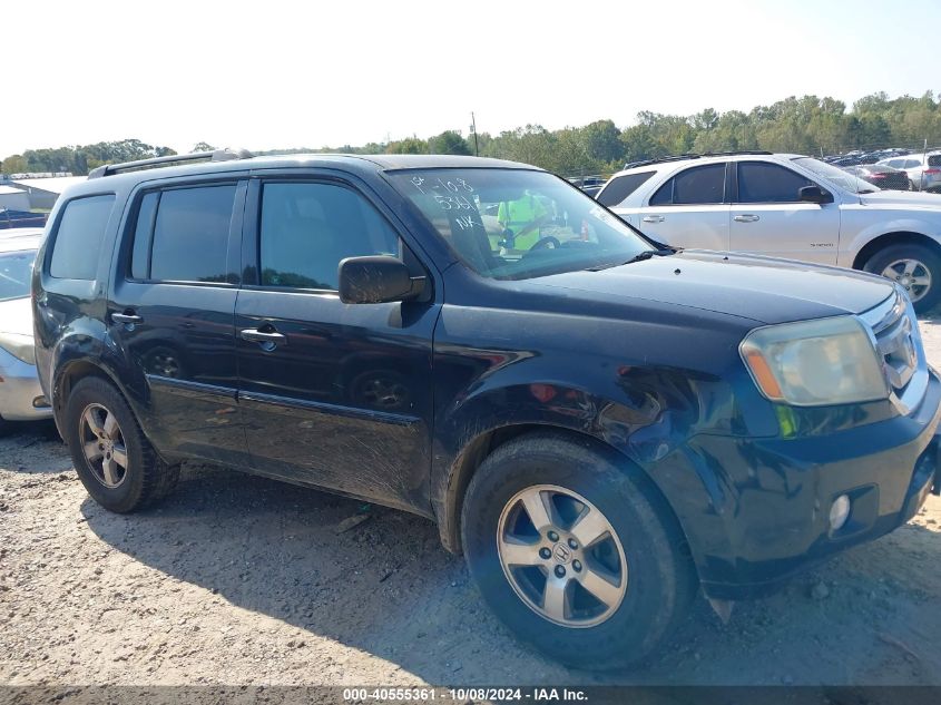 2011 Honda Pilot Ex-L VIN: 5FNYF4H5XBB073602 Lot: 40555361