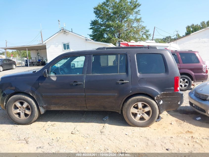 2011 Honda Pilot Ex-L VIN: 5FNYF4H5XBB073602 Lot: 40555361