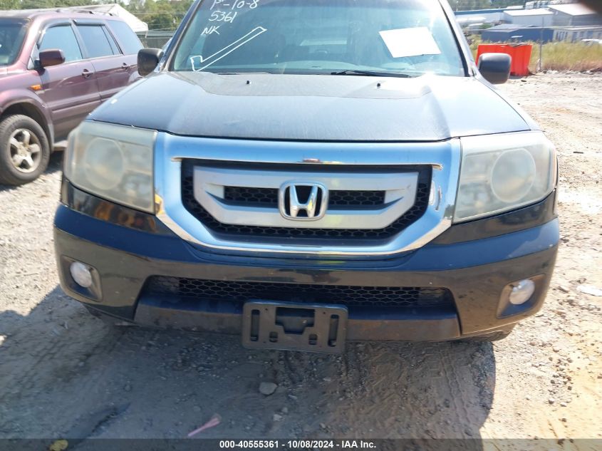 2011 Honda Pilot Ex-L VIN: 5FNYF4H5XBB073602 Lot: 40555361