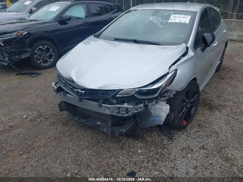 3G1BE6SM3JS548901 2018 Chevrolet Cruze Lt Auto