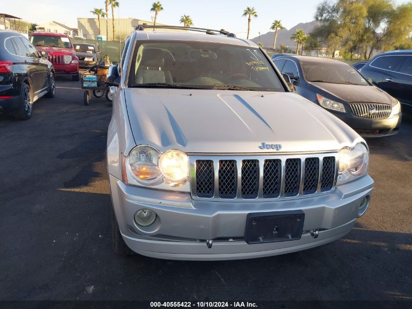 2006 Jeep Grand Cherokee Overland VIN: 1J8HR68256C357255 Lot: 40555422