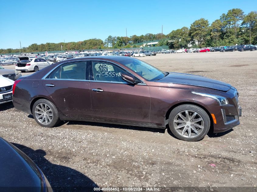 2016 Cadillac Cts Luxury Collection VIN: 1G6AX5SX6G0103671 Lot: 40555452