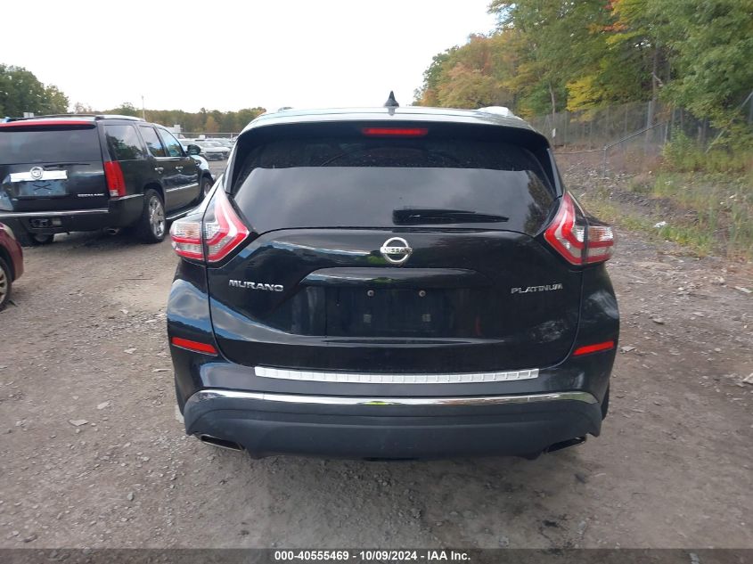 5N1AZ2MG6JN154113 2018 Nissan Murano Platinum