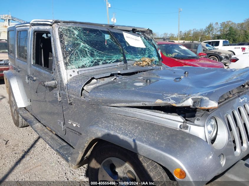 2018 Jeep Wrangler Jk Unlimited Sahara 4X4 VIN: 1C4HJWEG8JL925019 Lot: 40555486