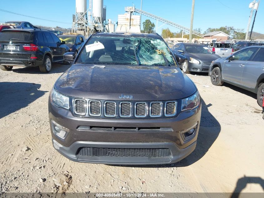 2019 Jeep Compass Latitude Fwd VIN: 3C4NJCBB0KT851255 Lot: 40555497