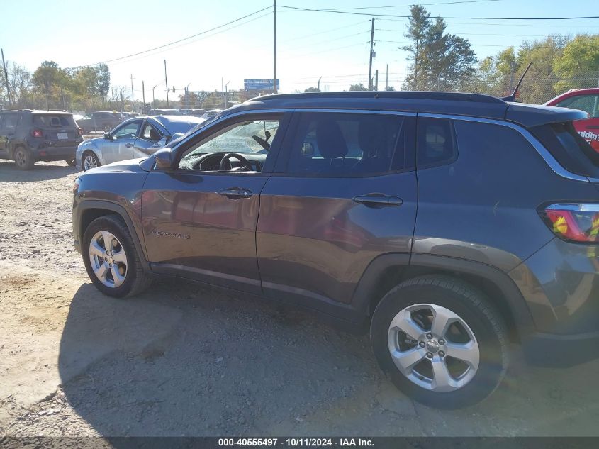 2019 Jeep Compass Latitude Fwd VIN: 3C4NJCBB0KT851255 Lot: 40555497