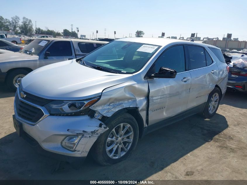 2020 Chevrolet Equinox Fwd Lt 1.5L Turbo VIN: 3GNAXKEV3LS714743 Lot: 40555500