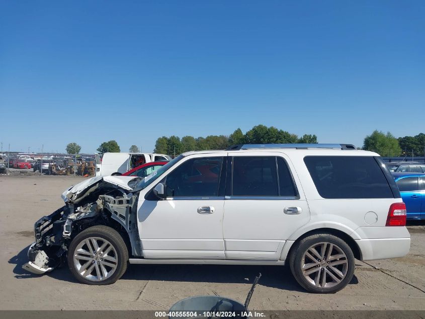 2015 Ford Expedition Limited VIN: 1FMJU1KT8FEF03675 Lot: 40555504