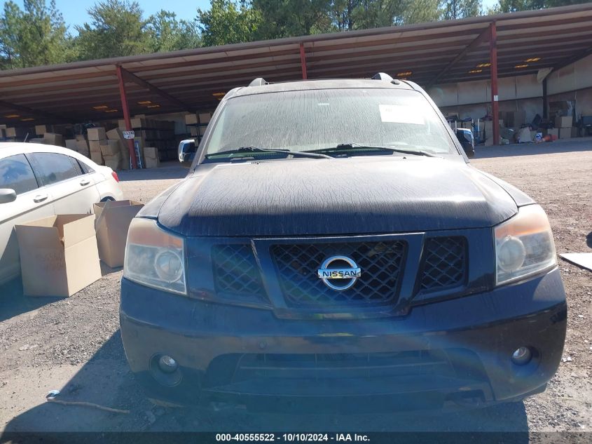 2008 Nissan Armada Se VIN: 5N1AA08CX8N618386 Lot: 40555522