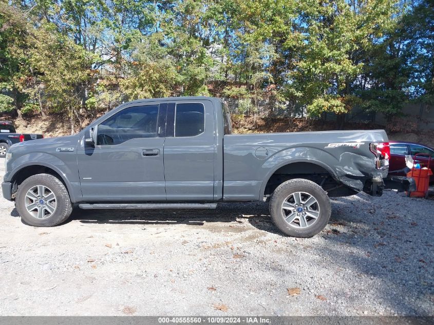 2016 Ford F150 Super Cab VIN: 1FTFX1EG0GFA13212 Lot: 40555560