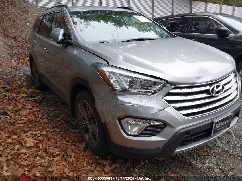 2016 Hyundai Santa Fe Limited VIN: KM8SNDHF4GU148239 Lot: 40555563