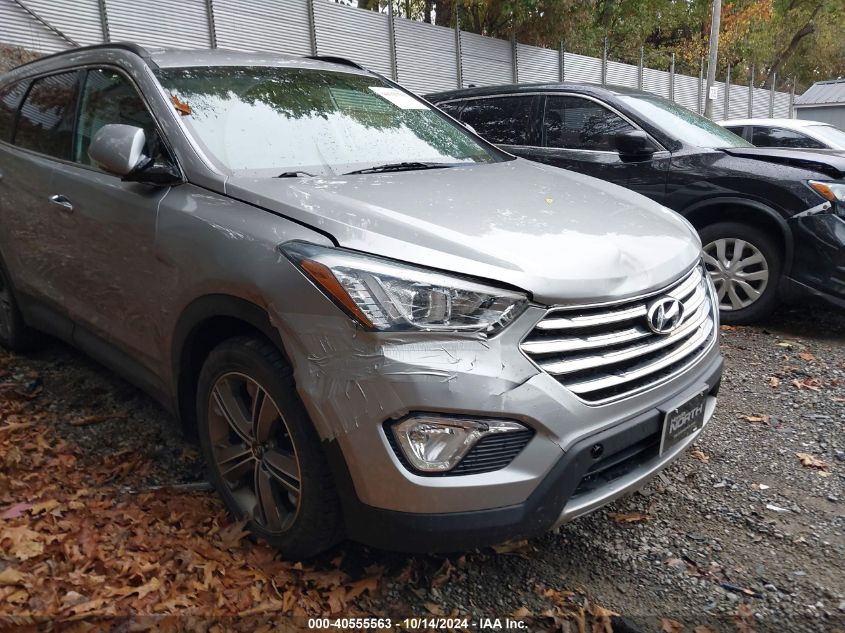 2016 Hyundai Santa Fe Limited VIN: KM8SNDHF4GU148239 Lot: 40555563