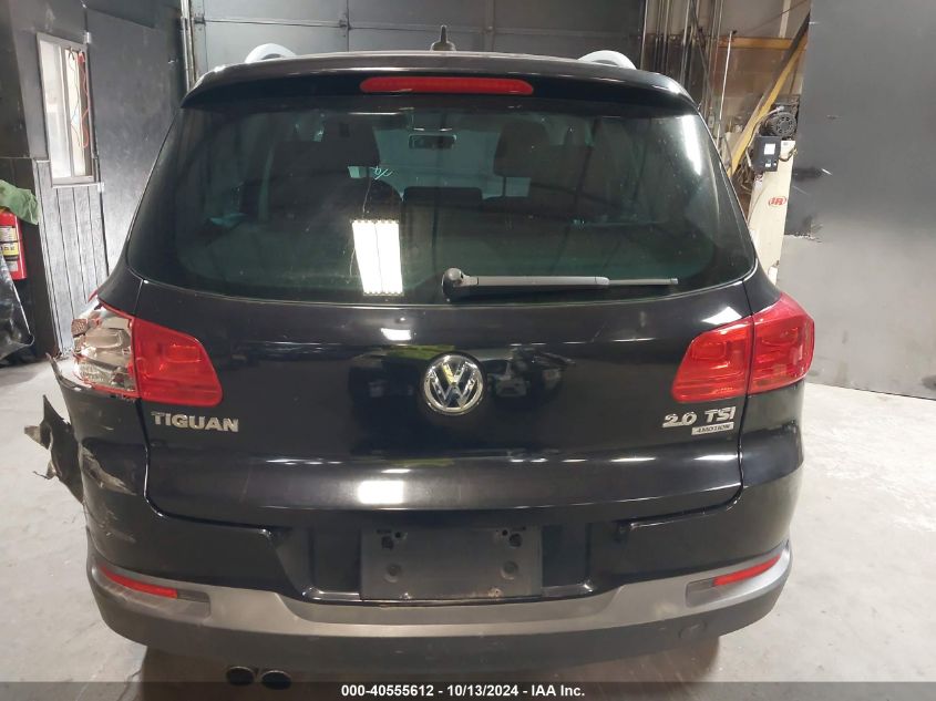 2012 Volkswagen Tiguan Se VIN: WVGBV7AX0CW572276 Lot: 40555612