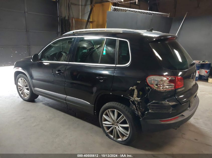 2012 Volkswagen Tiguan Se VIN: WVGBV7AX0CW572276 Lot: 40555612