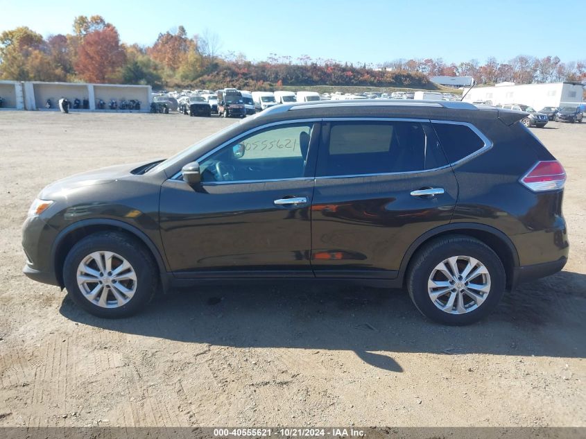2014 Nissan Rogue Sv VIN: 5N1AT2MV2EC821518 Lot: 40555621
