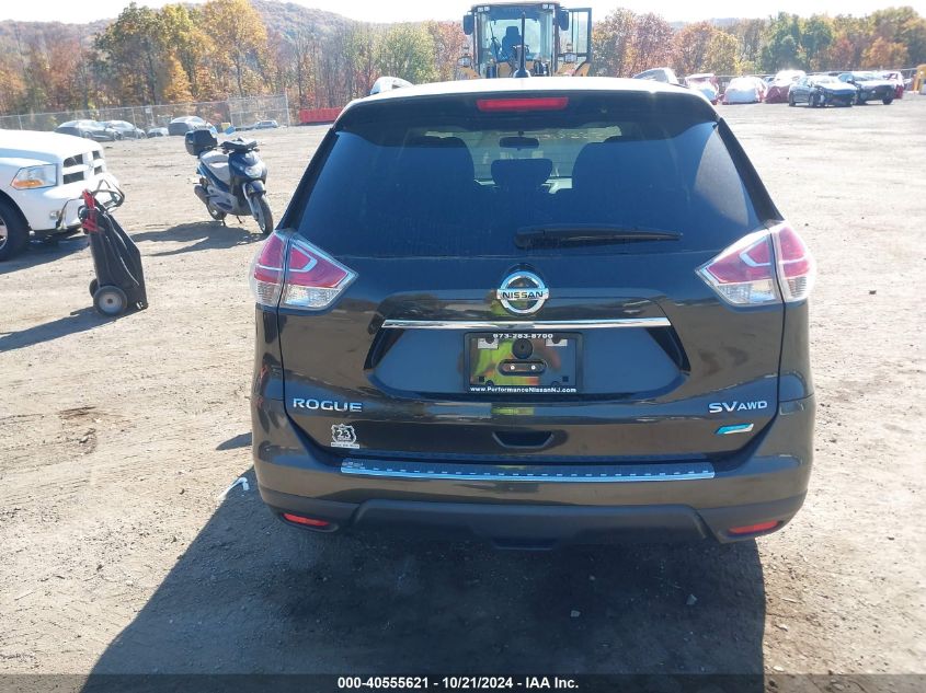 2014 Nissan Rogue Sv VIN: 5N1AT2MV2EC821518 Lot: 40555621