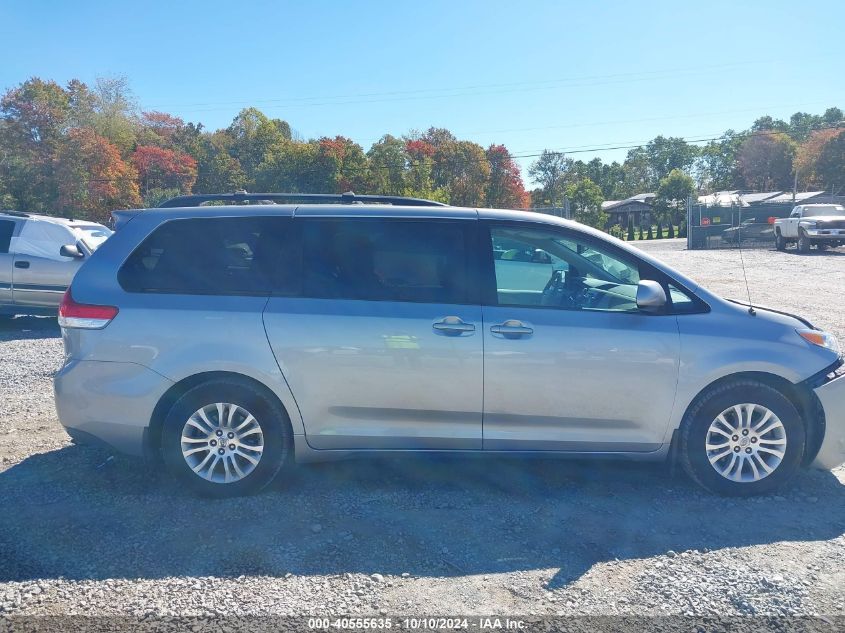 5TDYK3DC8ES406048 2014 Toyota Sienna Xle V6 8 Passenger