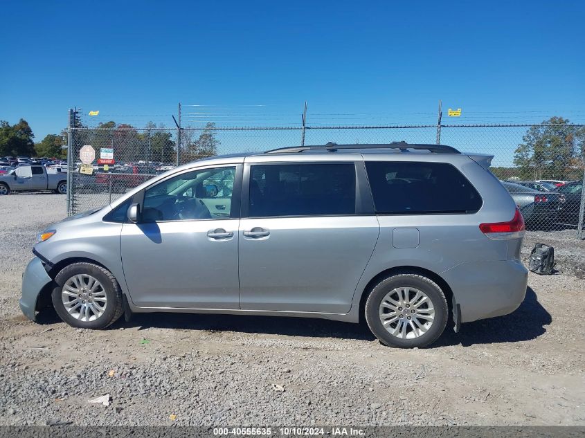 5TDYK3DC8ES406048 2014 Toyota Sienna Xle V6 8 Passenger