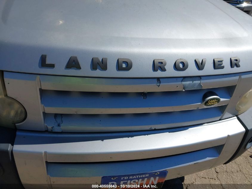 2005 Land Rover Lr3 Se VIN: SALAD25465A318649 Lot: 40555643