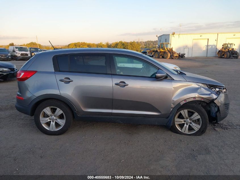 2013 Kia Sportage Lx VIN: KNDPB3A28D7459963 Lot: 40555683