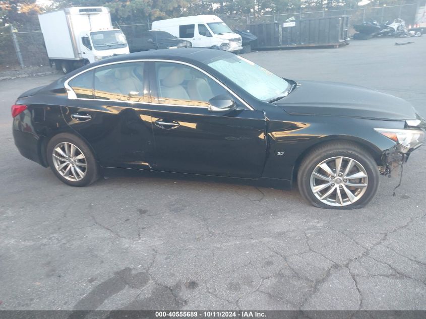 2015 Infiniti Q50 Premium VIN: JN1BV7AR7FM399557 Lot: 40555689